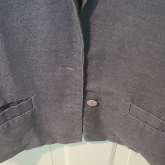 Ladies Censoring Large lightweight, unlined, Grey Suit Jacket - Picture 8 of 11